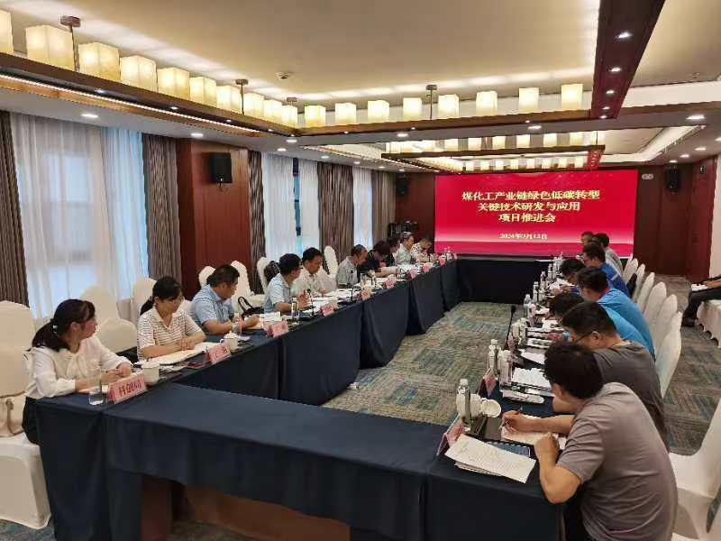 臨渙化工園區產業鏈綠色低碳轉型關鍵技術研發與應用項目推進會召開